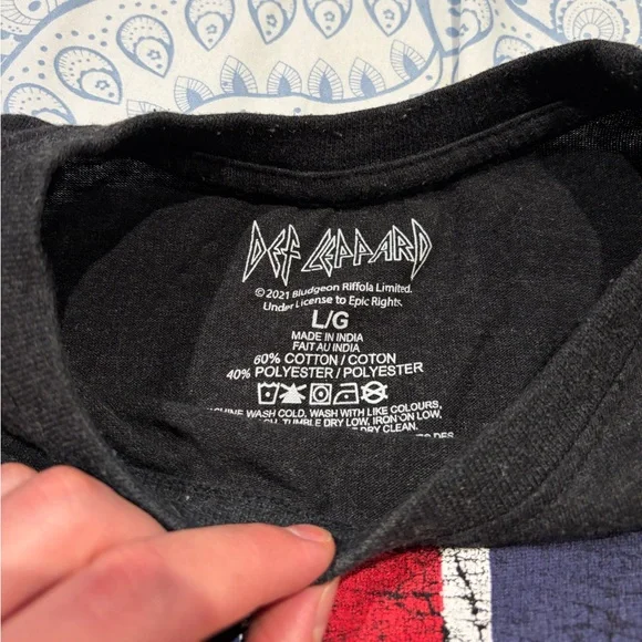 Def Leppard Shirt Large - Picture 3 of 3